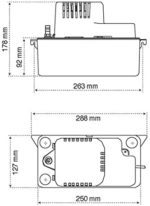 BOMBA CONDENSADOS 2L VCMA-20S GIANT - Imagen 2