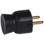 CLAVIJA LEGRAND 2P+T 16A S/LATERAL NEGRA