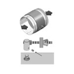 COMPUERTA BYCI AIRZONE DE SOBREPRESIÓN BY PASS CIRCULAR D.100 - Imagen 3