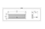 COMPUERTA AIRZONE DE SOBREPRESIÓN BY PASS RECTANGULAR BYRE 600X150 - Imagen 3