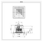 DIFUSOR CUADRADO AIRZONE DFCU MOTORIZADO 375X375 BLANCO - Imagen 4