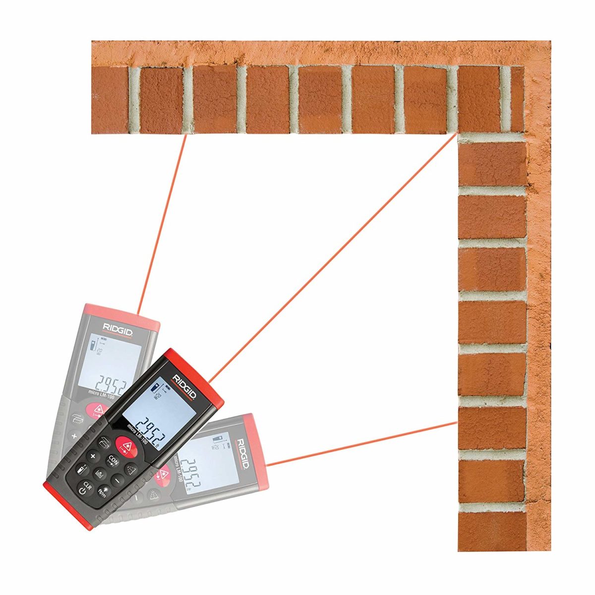 MEDIDOR DE DISTANCIAS LÁSER RIDGID MICRO LM-100 - Imagen 7