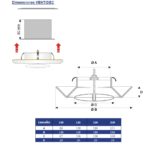 BOCA VENTIDEC CON ARO 150 EUROCLIMA - Imagen 2