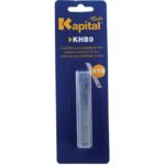 ESTUCHE 10 CUCHILLAS KHB9 PRECORTADAS  KAPITAL