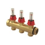 COLECTOR DE DISTRIBUCIÓN TIEMME FLOOR 3047 CON CAUDALÍMETRO