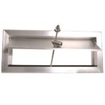 COMPUERTA AIRZONE DE SOBREPRESIÓN BY PASS RECTANGULAR BYRE 500X250