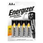 BLISTER 4 PILAS ENERGIZER AA LR6 1,5V CLASICA