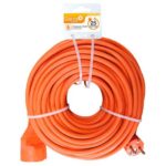 PROLONGADOR GARZA 25 METROS PARA JARDIN CABLE 1,5mm - 25m NARANJA