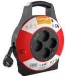 PROLONGADOR GARZA 4 TOMAS ENROLLACABLES DOMÉSTICO 10 METROS  1,5 mm - 10 m - Imagen 2