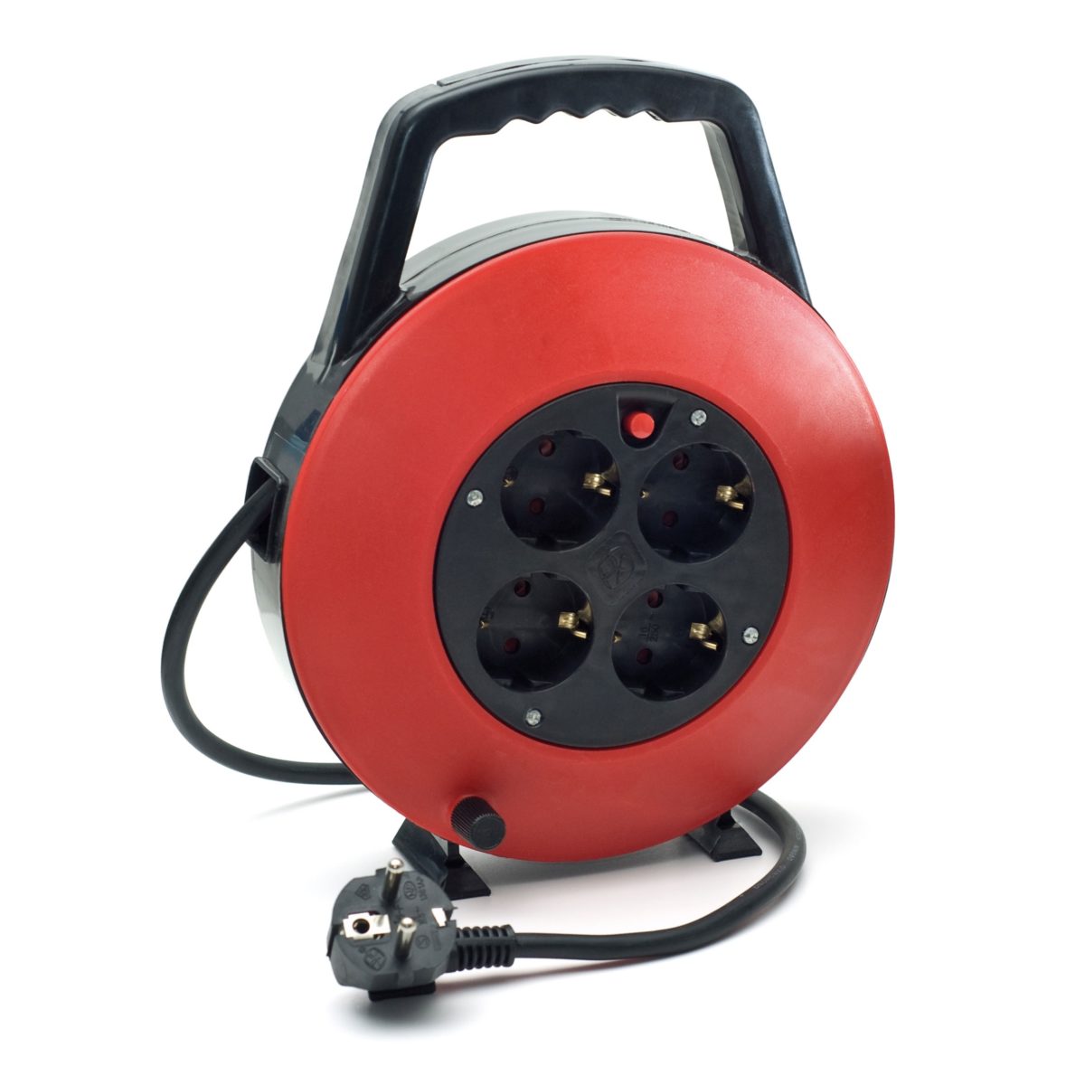 PROLONGADOR GARZA 4 TOMAS ENROLLACABLES DOMÉSTICO 10 METROS  1,5 mm - 10 m - Imagen 4