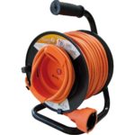 PROLONGADOR GARZA ENROLLACABLES JARDIN 25 METROS 1,5mm - 25 m NARANJA