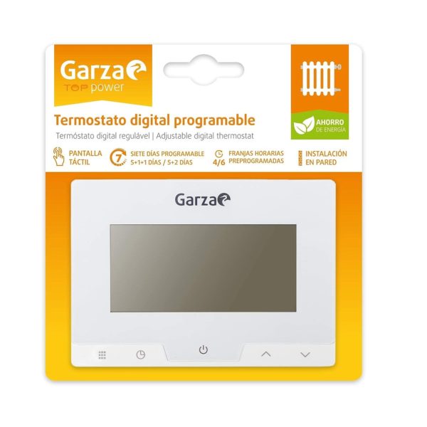 Garza invierte en el control del consumo y el ahorro energético y presenta  en Eurobrico su nuevo termostato inteligente ASPEN y la gama de pequeño  material eléctrico - Eurobrico