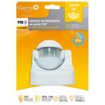 DETECTOR DE MOVIMIENTO GARZA POR INFRARROJO DE PARED 180º IM09