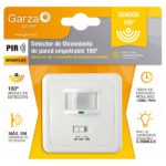 DETECTOR DE MOVIMIENTO GARZA POR INFRARROJO EMPOTRABLE 160º IM01B