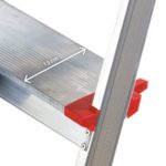 ESCALERA FARAONE DE TIJERA EN ALUMINIO ELEGANCE EN 945 - Imagen 3