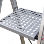 ESCALERA FARAONE DE TIJERA EN ALUMINIO ELEGANCE EN 945 - Imagen 2