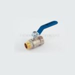 VÁLVULA TIEMME DE CORTE DE AGUA MISTRAL 2381B M-H 1/2" AZUL