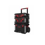 CONJUNTO MILWAUKEE PACKOUT 3 PIEZAS - BAÚL, CAJA Y MALETA -