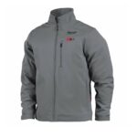 CHAQUETA MILWAUKEE CALEFACTADA PREMIUM GRIS TALLA XXXL