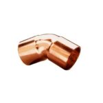 CURVA COBRE 45º 7/8 BOLSA 3 UDS.