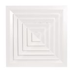 DIFUSOR AIRZONE CUADRADO DFCU-R-P D,225 ALUMINIO