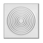 DIFUSOR TROX ADLR-Q-C/S/590X5 CUADRADO BLANCO