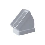 TUBREC CRH 45 100 CODO 45º RECTANGULAR HORIZONTAL 110x55 mm SOLER & PALAU