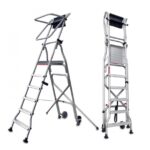 ESCALERA CON AMPLIA PLATAFORMA FARAONE PL6