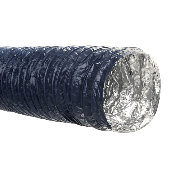 Tubo flexible aluminio diámetro 120 mm.