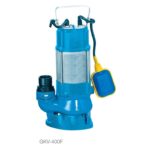 BOMBA DE ACHIQUE GUT PARA AGUAS RESIDUALES GKV 400 F VORTEX 0,75 CV