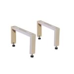 JUEGO SOPORTES TIPO "U" SUELO 400  (390X220X50)