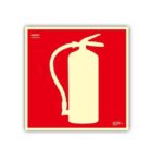 CARTEL FOTOLUMINISCENTE EXTINTOR 420 X 420
