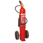 EXTINTOR MOVIL DE CO2 10KG - VALVULA DE PALANCA - CARRO INCLUIDO