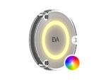 FOCO PISCINA EVA OPTIC SUB AQUA RGBW 25W Ø117 BLANCO CÁLIDO CUBIERTA SATINADA 10m