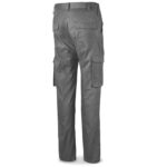 PANTALÓN DE TRABAJO MULTIBOLSILLOS ELASTICO GRIS T44 - Imagen 2