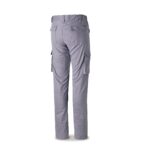 PANTALON DE TRABAJO MULTIBOLSILLOS CON RODILLERAS ELASTICO GRIS T38 - Imagen 2