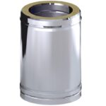 MODULO RECTO CORTO EI30 CON JUNTA Ø400 304/304 DINAK